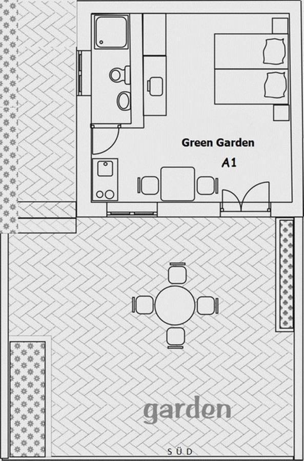Studio Green Garden Borik Rovinj Zewnętrze zdjęcie