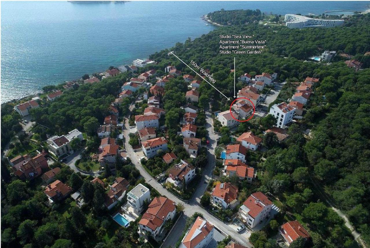 Studio Green Garden Borik Rovinj Zewnętrze zdjęcie